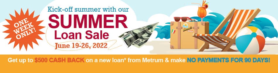 Summer Loan Sale-call for details