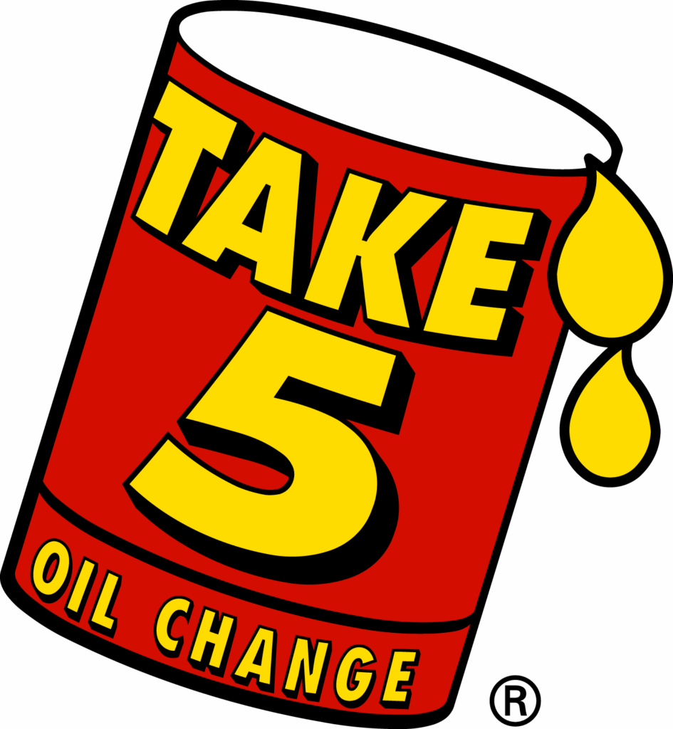 Take 5 Oil change logo