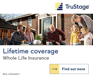 TruStage Insurance Agency. Lifetime coverage. Whole Life Insurance.